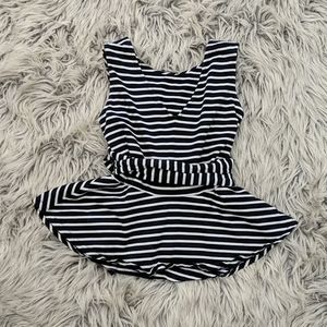 J.Crew Peplum Cotton Top